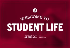 graphic saying welcome to student life