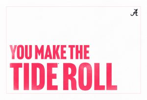 graphic saying you make the tide roll